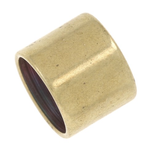 Terminal para cuerda 10 mm Latón antiguo x1