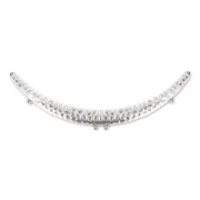 Entrepieza para collar 155x14 mm Chapado Plateado envejecido