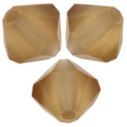 Preciosa Bicones - Cuenta rondelle 6 mm - Topacio Colorado claro mate x12|raw }}