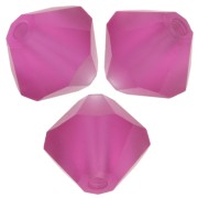 Preciosa cuenta rondelle - Cuenta 6 mm - Fucsia mate x12|raw }}