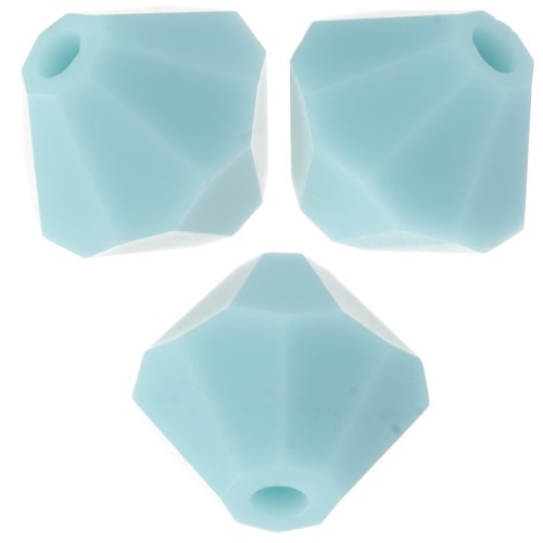 Preciosa Cuenta arandela - Cuenta 6 mm - Turquesa Mate x12