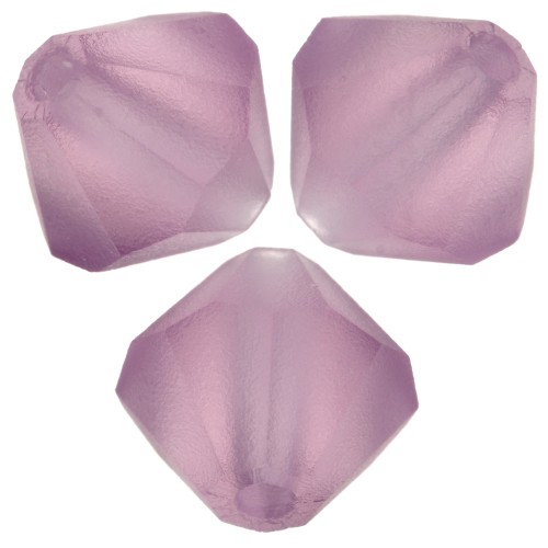 Preciosa Cuenta arandela - Cuenta 6 mm - Amatista claro mate x12