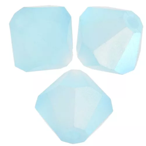 Preciosa Cuenta arandela - Cuenta 6 mm - Aqua Bohemica AB Mate x12