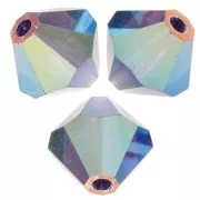 Preciosa Cuenta arandela - Cuenta arandela 6 mm - Tanzanita profunda AB 2X x12