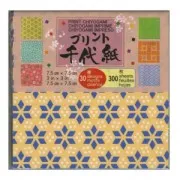 Surtido papeles origami 7.5x7.5 cm Motivos Geométricos x300