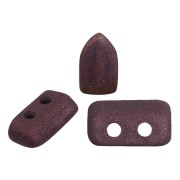 Cuentas de vidrio Piros® by Puca® 2x5 mm - Trendy Plum Mat x10g|raw }}
