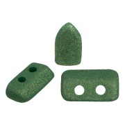 Cuentas de vidrio Piros® by Puca® 2x5 mm - Trendy Fern Green Mat x10g|raw }}