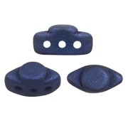 Cuentas de vidrio Volos® de Puca® 4x8 mm - Trendy Night Blue Mat x10g|raw }}