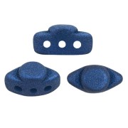 Cuentas de vidrio Volos® de Puca® 4x8 mm - Trendy Royal Blue Mat x10g|raw }}