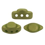 Cuentas de vidrio Volos® de Puca® 4x8 mm - Trendy Light Olive Mat x10g|raw }}