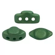 Cuentas de vidrio Volos® de Puca® 4x8 mm - Trendy Fern Green Mat x10g