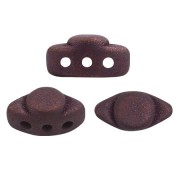 Cuentas de vidrio Volos® de Puca® 4x8 mm - Trendy Plum Mat x10g|raw }}