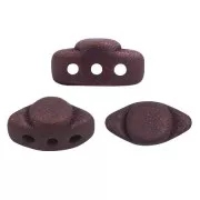 Cuentas de vidrio Volos® de Puca® 4x8 mm - Trendy Plum Mat x10g