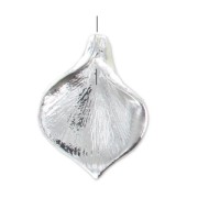 Dije pétalo 17 mm chapado en plata fina|raw }}