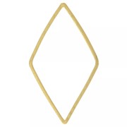 Anillos para tejer y montar diamantes 23x13 mm - Dorado x25|raw }}