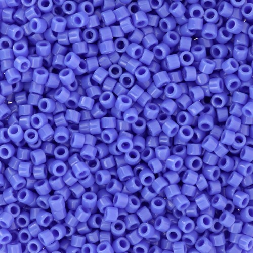 Miyuki Delica 11/0 DB1138 - Azul cian opaco - Paquete de 100 g