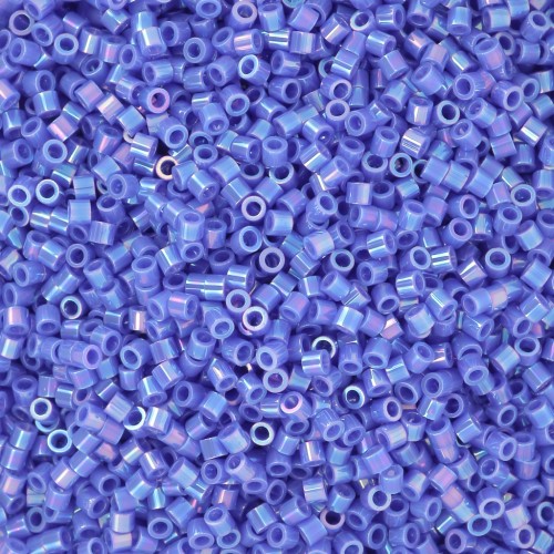 Miyuki Delica 15/0 DBS1578 - Azul cian opaco AB x5g