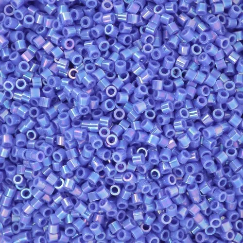 Miyuki Delica 15/0 DBS1578 - Azul cian opaco AB x5g
