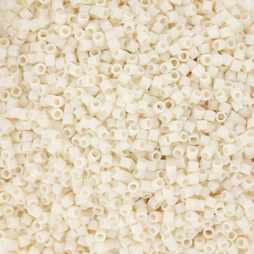 Miyuki Delica 15/0 DBS0883 - Crema Oscuro Opaco AB Mat x5g