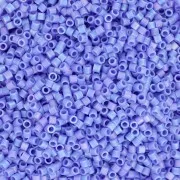 Miyuki Delica 15/0 DBS1597 - Azul cian opaco AB Mate x5g