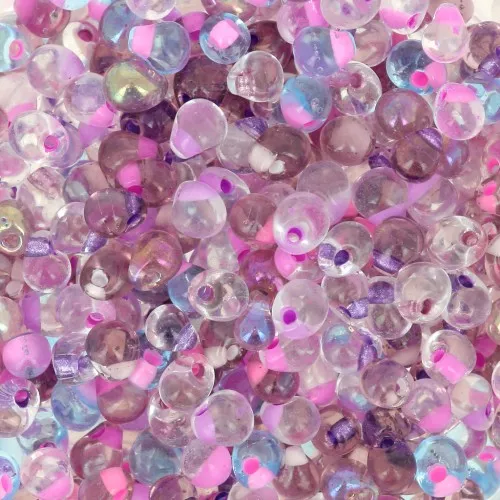 Mix Mini-Drops Miyuki 3.4 mm DP-MIX-05 - Frambuesa negra x8g