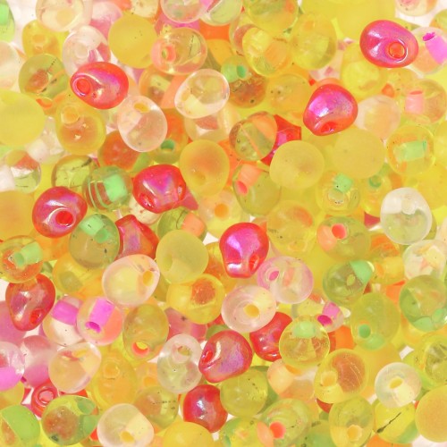 Mix Mini-Drops Miyuki 3.4 mm DP-MIX-06 - Flamingo Road x8g