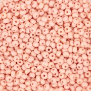 Cuentas de Rocalla Preciosa 11/0 de 2 mm - Permalux Apricot Mat x 20 g