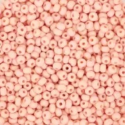 Preciosa Cuentas de rocalla 11/0 2 mm - Permalux Apricot Mat x20g