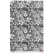 Flor - VeroS transfer sheet 13.5x9 cm - Papel soluble en agua para arcilla polimérica - N°308 x1 VeroS transfer sheet 13.5x9 cm - Papel soluble en agua para arcilla polimérica - N°308 x1