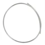 Alambre duro 2 mm - endurecido por deformación - Plata 925 x50cm