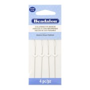 Agujas de ojo reformable 6,4 cm - Mediana - Acero inoxidable x4