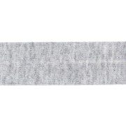 Cinta cortada al bies de jersey 20 mm Gris x 1m