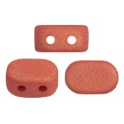 Cuentas de vidrio Lipsi® de Puca® 4x6 mm - Trendy Sienna Mat x10g