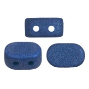 Cuentas de vidrio Lipsi® de Puca® 4x6 mm - Trendy Royal Blue Mat x10g