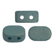 Cuentas de vidrio Lipsi® de Puca® 4x6 mm - Trendy Persian Blue Mat x10g