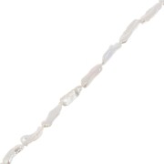 Biwa Perla Irregular de Agua Dulce 19 mm a 22 mm - Grado AA Blanca x1|raw }}