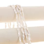 Biwa Perla Irregular de Agua Dulce 19 mm a 22 mm - Grado AA Blanca x1