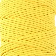 Bobina de 62 metros de hilo de cáñamo de 1,1 mm - Amarillo