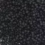 Toho Aiko 11/0 1,6 mm TA0149F - Azabache opaco mate x4g
