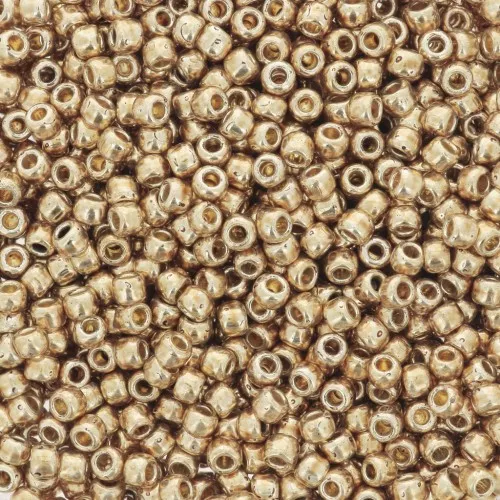 Rocalla Toho 11/0 TO11RPF592 - PF Golden Fleece Galvanized x8g