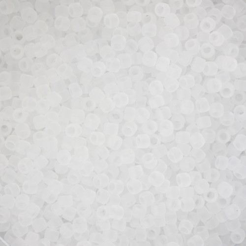 Toho Treasures 1.8 mm TO1T1F - Transparent Crystal Frosted x8g