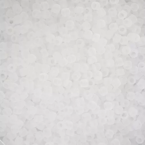 Toho Treasures 1.8 mm TO1T1F - Transparent Crystal Frosted x8g