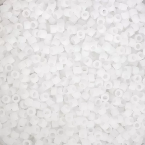 Toho Treasures 1.8 mm TO1T41F - Opaque White Frosted x8g