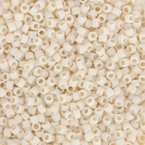 Toho Treasures 1.8 mm TO1T51F - Opaque Light Beige Frosted x8g