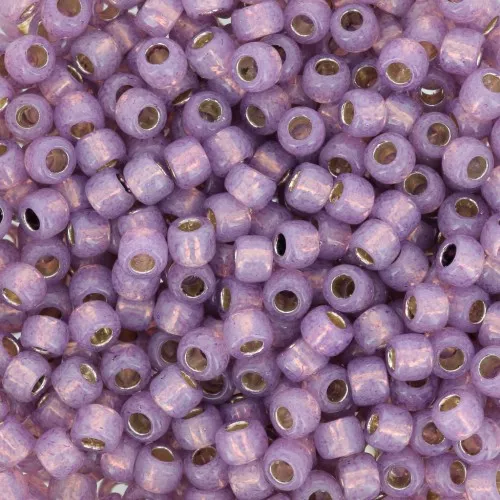 Rocalla Toho 8/0 TO8RPF2108 - PF Milky Amethyst Silver Lined x8g