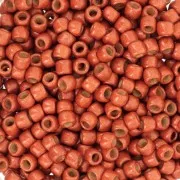 Rocalla Toho 8/0 TO8RPF562F - PF Saffron Mat Galvanized x8g