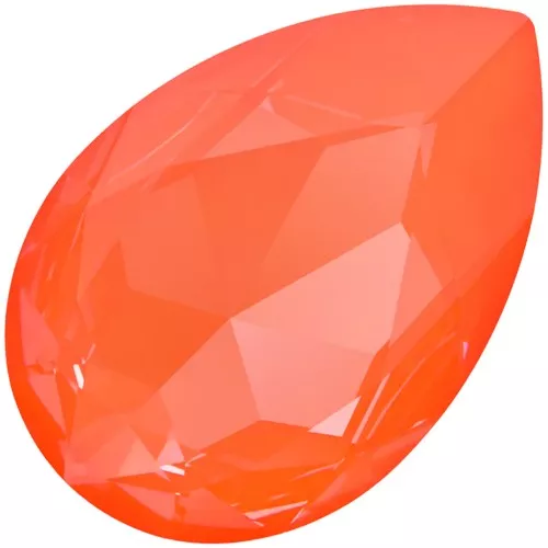 Cabujón PureCrystal 4327 30x20 mm - Cristal Naranja Eléctrico Ignite x1