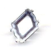 Engaste PureCrystal 4739 Cosmic 14x11 mm plateado