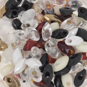 Mix Long Magatama Miyuki 4x7 mm LMA-MIX07 - Granito x10g|raw }}