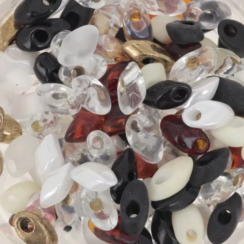 Mix Long Magatama Miyuki 4x7 mm LMA-MIX07 - Granito x10g